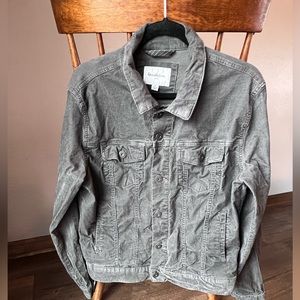 Mens Goodfellow & Co Gray Corduroy Jacket